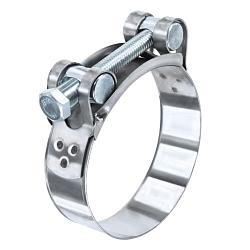 Хомут силовой универсальный 68-73 мм нержавеющая сталь 6873w2