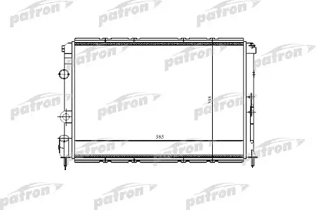PRS3515 Радиатор системы охлаждения