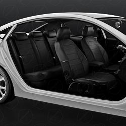Авточехлы для ВАЗ Лада Ларгус Люкс+Норма+Кросс с 2021-н.в. универсал 5 мест. 5 подголовников (задние VZ29-2186-EC01-R-blk