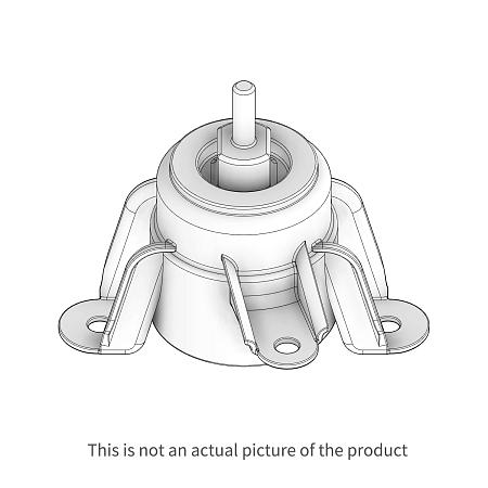 GZ0107 Опора двигателя CHEVROLET SPARK 09-