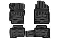 Коврики 3D в салон HYUNDAI SOLARIS 2017- Comfort 4 шт.(ПУ,повыш.износостойкость) FORMAT.3D2065210