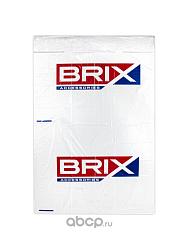 BRX0260002_пакет для шин BRIX R12-17 100x100, комплект 4шт, белый с печатью BRX0260002