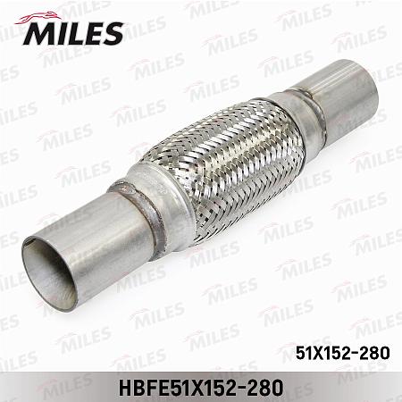 HBFE51X152-280 Труба гофрированная универсальная 51X280 (152-280)