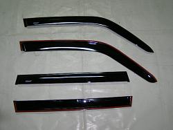 AZARD ДЕФ00028 Дефлектор на боковое стекло накладной ВАЗ 2123 Niva-Chevrolet оргстекло 4шт DEF00028