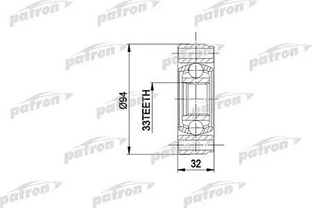 ШРУС PCV3004