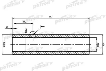 Вал торсиона PTB3013