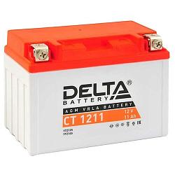 Аккумулятор DELTA мото AGM 11 А/ч YTZ12S CT 1211