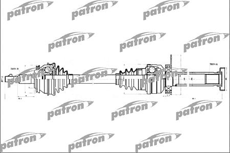 PDS4500 Полуось