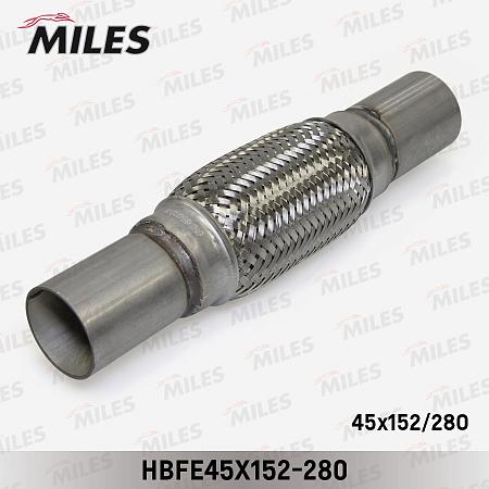 HBFE45X152-280 Труба гофрированная универсальная 45X280 (152-280)