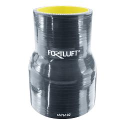 Силиконовый переходник прямой 76-102мм sh76102