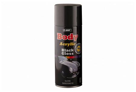 BODY Краска черная глянцевая спрей (400мл) 5000200010