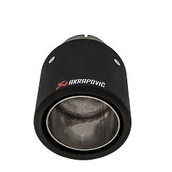 Карбоновая насадка Akrapovic Style 90 мм MT130