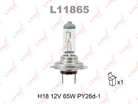 Лампа H18 12V 65W PY26d-1 L11865