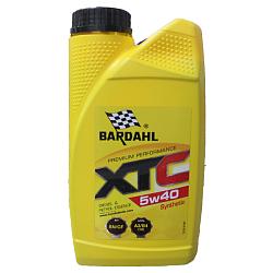 Масло моторное Bardahl XTC 5W40 A3/B4 синтетическое 1 л 36161 36161