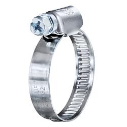 Хомут червячный 20-32 мм нержавеющая сталь (1 шт) 2032w2