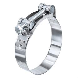 Хомут силовой универсальный 86-91 мм нержавеющая сталь 8691w2
