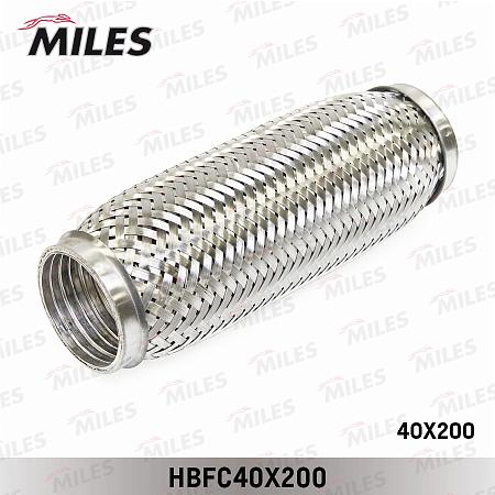 HBFC40X200 Труба гофрированная с внутренним металлорукавом 40X200