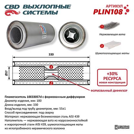 Пламегаситель PLIN108