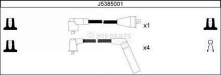 Провода в/в MITSUBISHI LANCER/COLT/PAJERO II J5385001